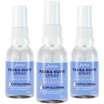 Pedra Hume Spray 30 Ml Farmax com 3 unidades Pedra Hume Spray 30 Ml Farmax com 3 unidades
