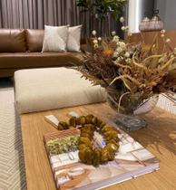 Pedra jaspe amarelo e quartzo branco