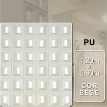Pedra Leve Cobogó Decorativo Bege 1,20m x 0,60m 2,5 cm espessura