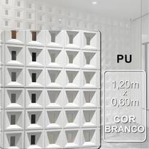 Pedra Leve Cobogó Decorativo Branco 1,20m x 0,60m 2,5 espessura