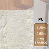 Pedra Leve Decorativa Branca 1,20m x 0,60cm 3cm de espessura