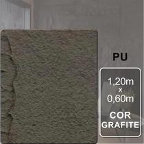 Pedra Leve Decorativa Grafite 1,20m x 0,60m 3cm espessura