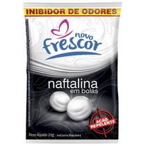 Pedra Naftalina Bola Anti Traça Anti Mofo 21gr Novo Frescor Repelente Insetos Para Roupas e Pertences Combate Umidade