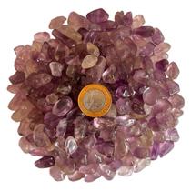 Pedra Natural Ametista Rolada Polida 0,5-1cm - 250g