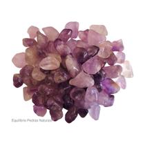 Pedra Natural Ametista Rolada Polida 2-3cms - 500g