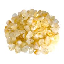 Pedra Natural Citrino Rolada Polida 1-2cms - 250g
