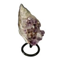 Pedra Natural Drusa Ametista In Natura Com Base 280 Gramas