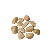 Pedra Natural Feldspato Salmão 2 A 4 Cm Rolada 250 Gramas