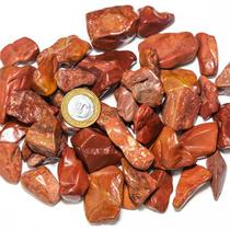 Pedra Natural Jaspe Africano Rolado 1kg - Tamanho G 30 a 45mm Tipo B