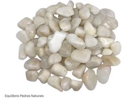 Pedra Natural Quartzo Leitoso Rolada Polida 1-2cms - 500g
