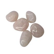 Pedra Natural Quartzo Rosa 4 A 6 Cm Rolado 250 Gramas