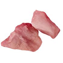 Pedra Natural Quartzo Rosa Bruto 250 Gramas