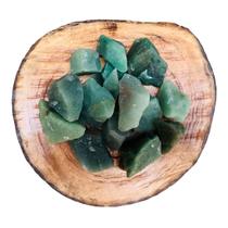 Pedra Natural Quartzo Verde Bruta 3-5cms - 500g