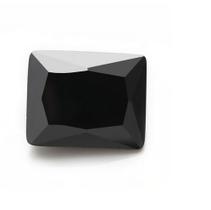 Pedra Onix Zircônia Preta 7 mm x 9 mm Para Anel, Pingente, Brincos Unidade Pedra Onix Zircônia Preta 7 mm x 9 mm Para Anel, Pingente, Brincos Unidade