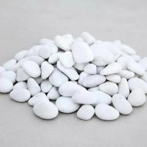 Pedra Ornamental decoração vasos jardins dolomita seixo Branca 15 kilos N 1 - Gold Plant Pedra Ornamental decoração vasos jardins dolomita seixo Branca 15 kilos N 1 - Gold Plant