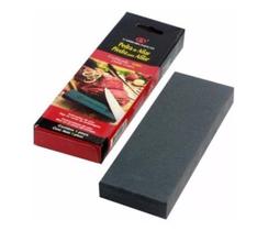 Pedra Para Afiar Faca / Carborundum C Duas Faces Grande
