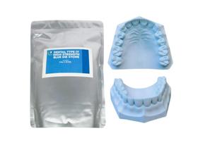 Pedra para laboratório odontológico House Brand Tipo IV 1,36 kg azul