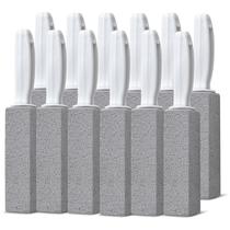 Pedra-pomes para limpeza Bonivack 12 unidades com cabo Pedra-pomes para limpeza Bonivack 12 unidades com cabo