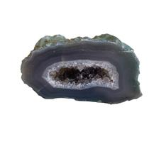 Pedra Preciosa: Ágata Com Cristal - Beleza Natural O Seu Lar - Pedras São Gabriel