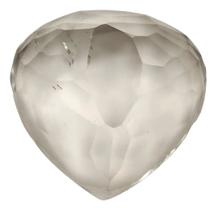 Pedra Preciosa Quartz Natural Lapidação Coração 361,30 Klt Branco Pedra Preciosa Quartz Natural Lapidação Coração 361,30 Klt Branco