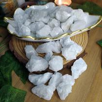 Pedra quartzo branco bruto 1 a 3 cm - alto estima e purificador de ambientes - cristal natural - CASA FÉ