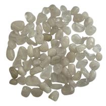 Pedra Quartzo Branco Leitoso Rolado 0,2 A 1 Cm 250 G Natural Pedra Quartzo Branco Leitoso Rolado 0,2 A 1 Cm 250 G Natural