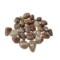 Pedra Quartzo Hematoide Vermelho 1A 2 Cm Rolado 250G Natural Pedra Quartzo Hematoide Vermelho 1A 2 Cm Rolado 250G Natural