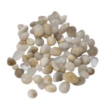 Pedra Quartzo Opalado Rolado 0,2 A 1 Cm 250 Gramas Natural