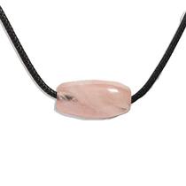 Pedra Quartzo Rosa Barril Furado Longitudinal 25mm Tipo B Pedra Quartzo Rosa Barril Furado Longitudinal 25mm Tipo B