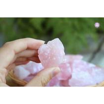 Pedra Quartzo Rosa Bruta - Amor Alegria Paz Stress Ansiedade - Cristal Natural
