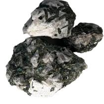 Pedra Quartzo Turmalina Verde Pacote 200G