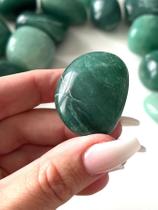 Pedra Quartzo Verde Rolado 3 a 4cm Cristal natural