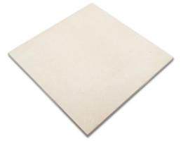 Pedra Refrataria para pizza na churrasqueira e Forno, 40x40cm