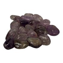Pedra Rolada Ametista Natural 2 a 3 cm Pacote 200g Pedra Rolada Ametista Natural 2 a 3 cm Pacote 200g