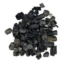 Pedra Roladas Cascalho 1 a 2 cm Turmalina Negra Pacote 200g Pedra Roladas Cascalho 1 a 2 cm Turmalina Negra Pacote 200g