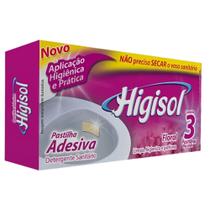 Pedra Sanitária Adesiva de Privada Higisol 9gr Com 3 Unidades Lavanda e Floral Pedra Sanitária Adesiva de Privada Higisol 9gr Com 3 Unidades Lavanda e Floral