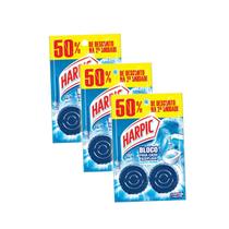 Pedra Sanitaria Bloco Harpic Caixa Acoplada Kit 3