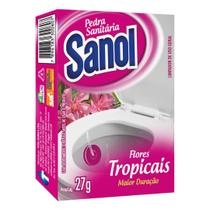 Pedra sanitaria flores tropicais 27g sanol