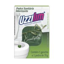 Pedra Sanitária Uzzilim Eucalipto 35g - Embalagem com 24 Unidades