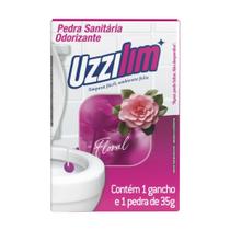 Pedra sanitaria uzzilim floral 24x35g