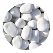 Pedra Seixo Branco de Jardim Dolomita Nº1 - 05 kg