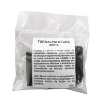 Pedra Turmalina Negra Bruta - Proteção Energética Pacote com 125g