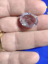 Pedra Zircônia Oval 18 mm x 13 mm Peso 4.00 Gramas Linda Pedra birlhosa