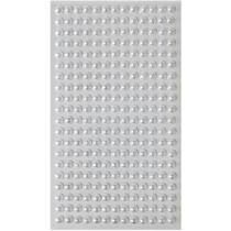 Pedraria 1/2 Pérola 6MM Branca Adesiva - Pacote com 12 Pedraria 1/2 Pérola 6MM Branca Adesiva - Pacote com 12