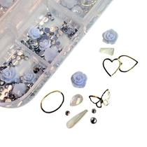 Pedrarias Para Decoração Unha Nail Art Rosa Azul Claro Pedrarias Para Decoração Unha Nail Art Rosa Azul Claro