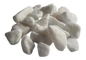 Pedras Branco Jardinagem Decoração Enfeite Nº2 8kg