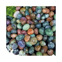 Pedras Decorativas Grandes De Jaspe Oceânico 50g - Difusor De Aromaterapia Natural Puro Para