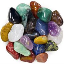 Pedras Roladas Mistas Naturais 4,5 A 6 Cm Extra Grande 1 Kg - Brazilgems