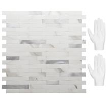 Peel and Stick Backsplash STICKGOO PVC Wall Tiles Kitchen Peel and Stick Backsplash STICKGOO PVC Wall Tiles Kitchen