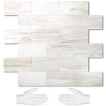 Peel and Stick Backsplash STICKGOO Subway Tile Eurasia Beige Peel and Stick Backsplash STICKGOO Subway Tile Eurasia Beige